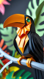 Oragami Animals Image Prompts