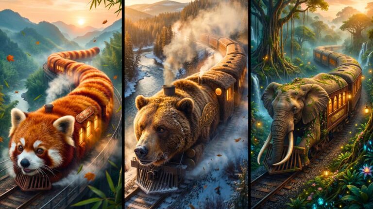 How To Create Magical Animal Train Videos with AI (Step-by-Step Tutorial 2026)